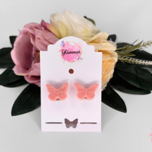 Klõpsuga kõrvarõngad Glammy Roosa