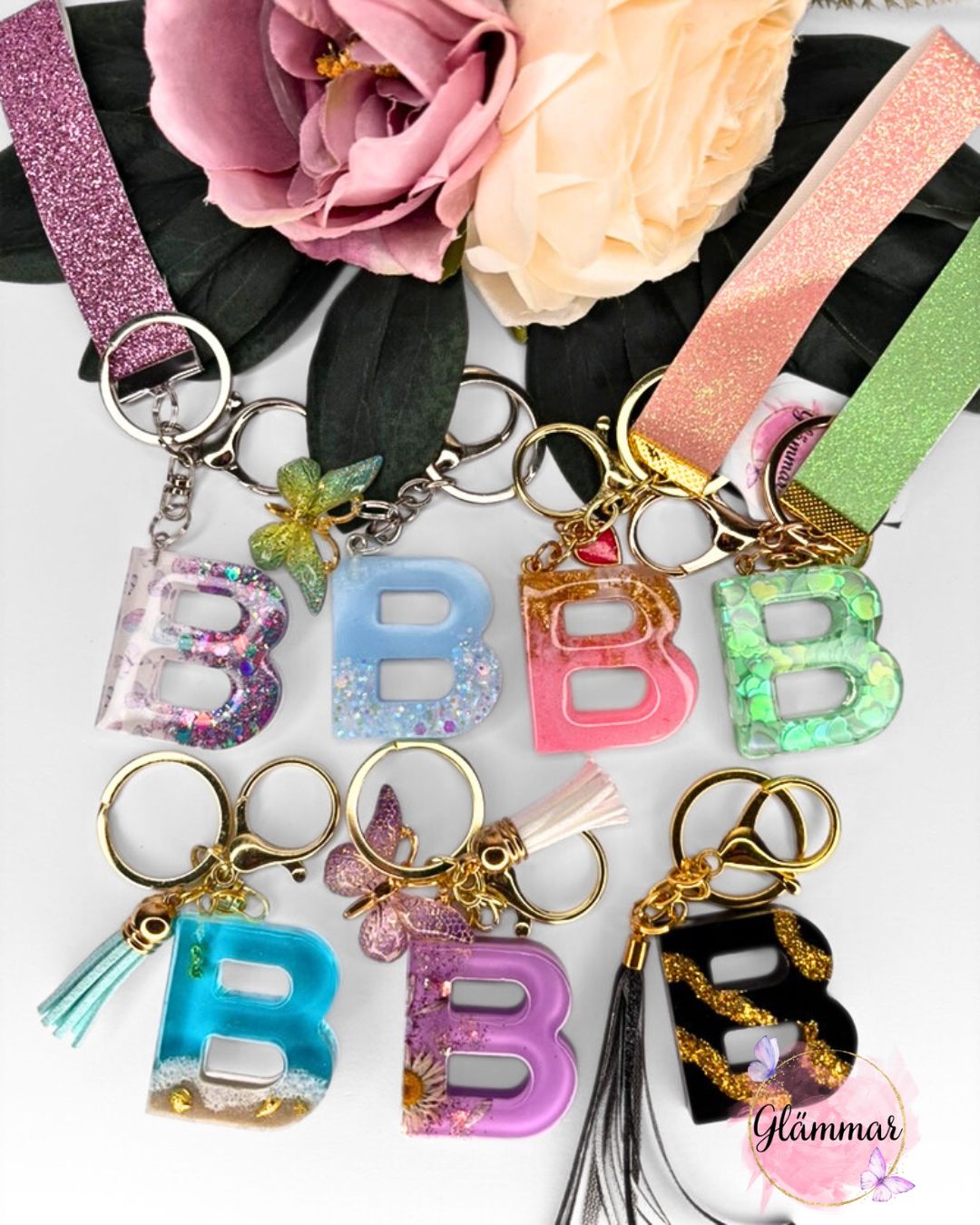 B nimetähe võtmehoidja