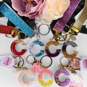 C nimetähe võtmehoidja