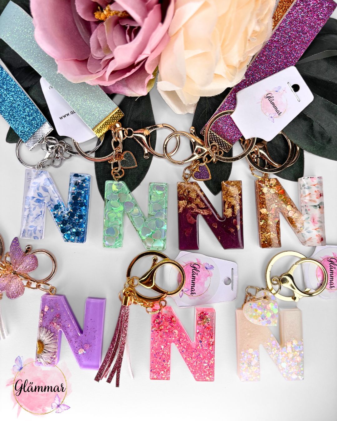 N nimetähe võtmehoidja