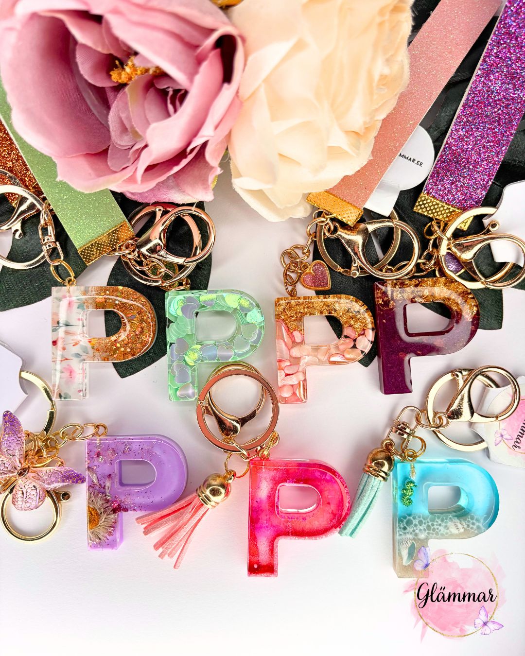 P nimetähe võtmehoidja