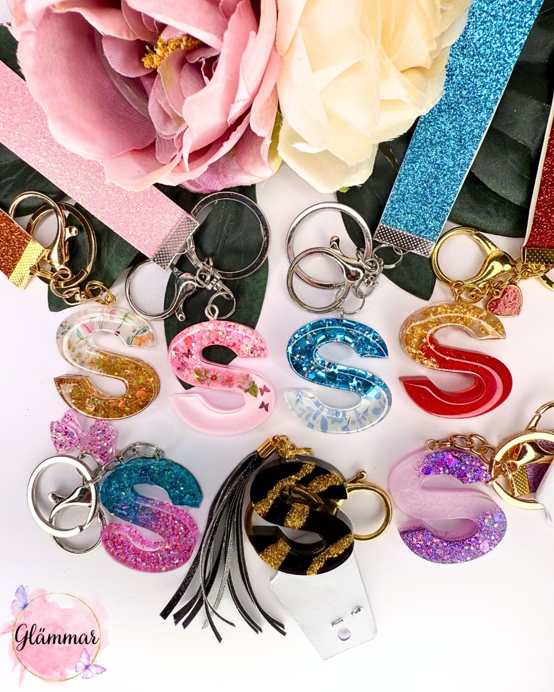 S nimetähe võtmehoidja