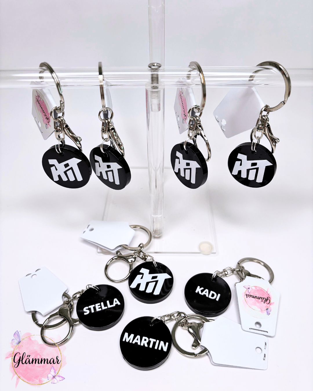 Ait logoga võtmehoidjad