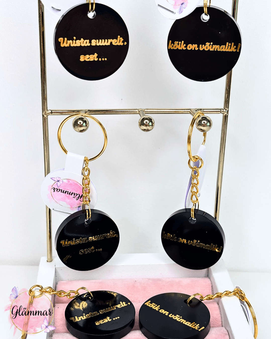 Personaalse sõnumiga võtmehoidjad lõpetajatele