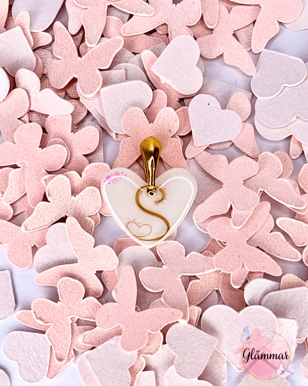 Lastejuustest kaelakeeripats s täht glämmar