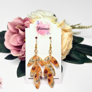 Käsitöö kõrvarõngad FLORA